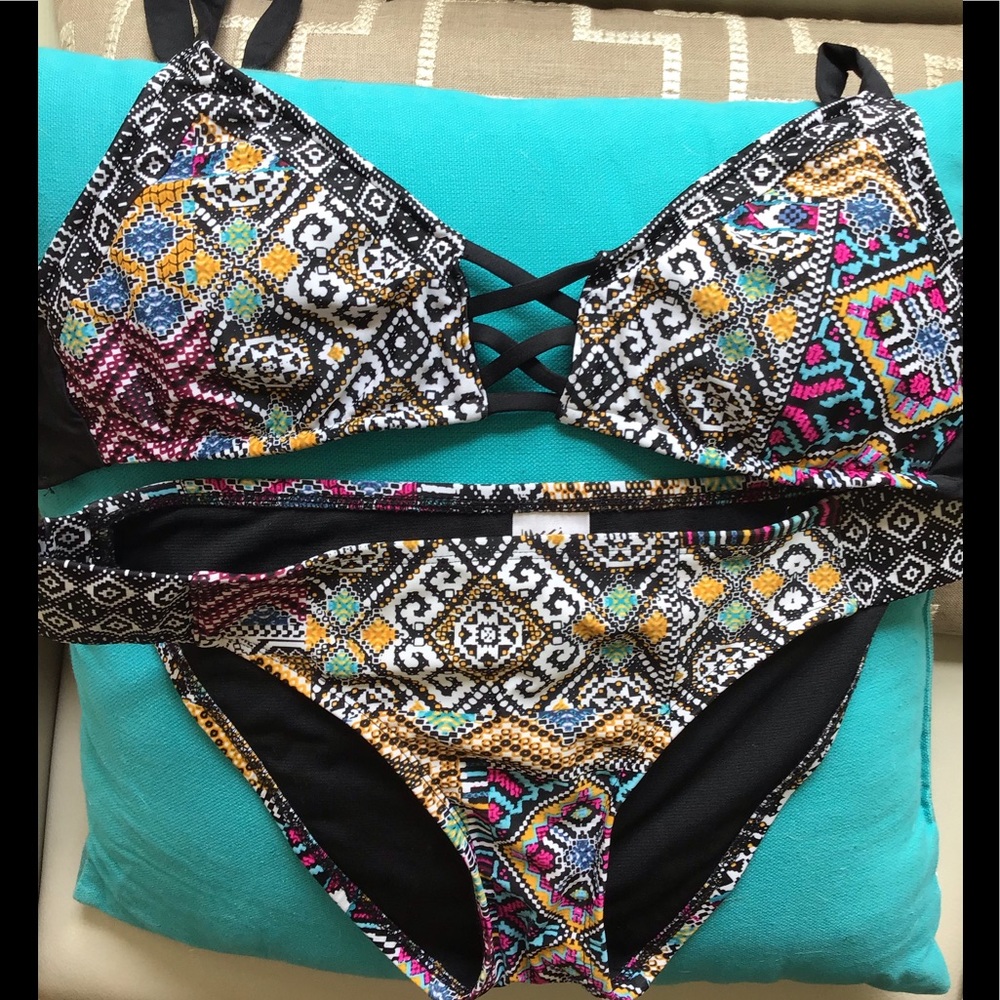 Ladies Mossano 2 piece swimsuit size L